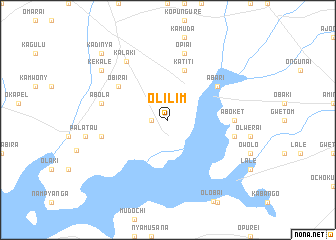 map of Olilim