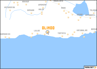 map of Olimoo