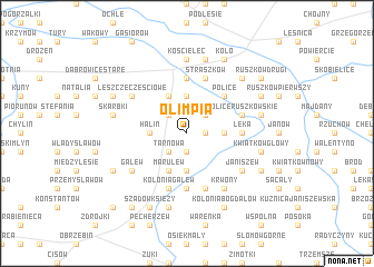 map of Olimpia