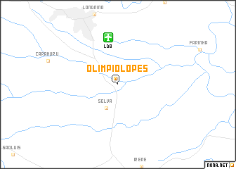map of Olímpio Lopes