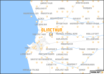 map of Olincthun