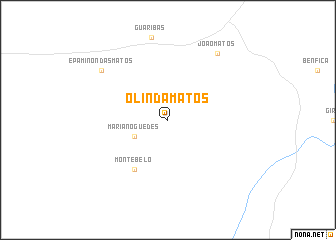 map of Olinda Matos