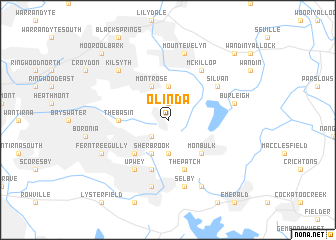 map of Olinda