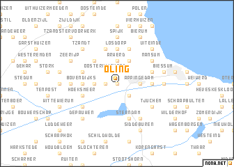 map of Oling