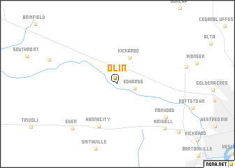 map of Olin