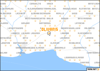 map of Olivaris