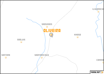 map of Oliveira