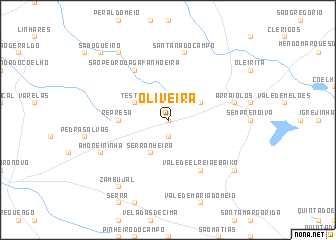 map of Oliveira