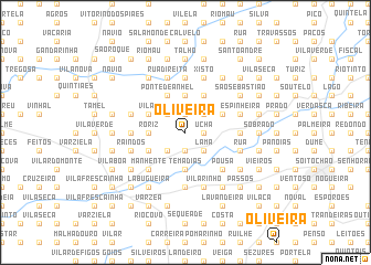 map of Oliveira