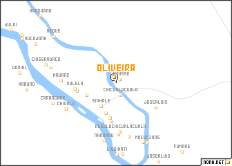 map of Oliveira