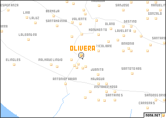 map of Olivera