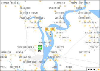 map of Olive