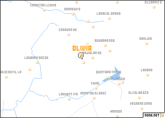 map of Olivia