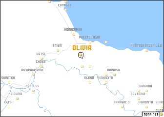 map of Olivia