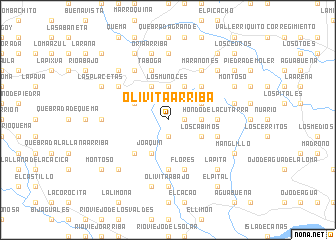 map of Olivita Arriba