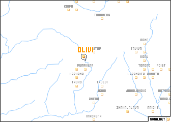 map of Olivi