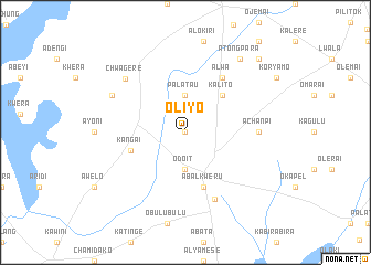 map of Oliyo