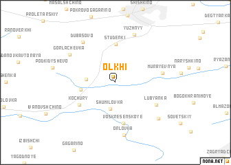 map of Ol\