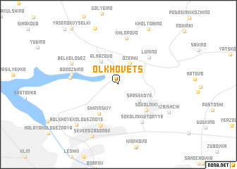 map of Ol\