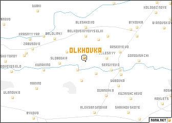 map of Ol\