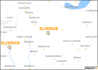 map of Ol\