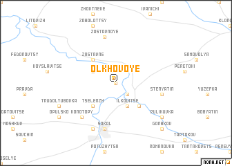 map of Olʼkhovoye