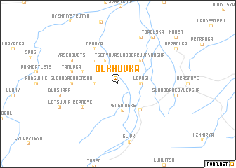 map of Olʼkhuvka