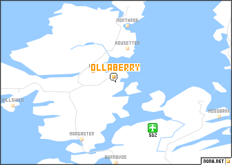 map of Ollaberry
