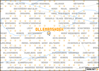 map of Ollemanshoek