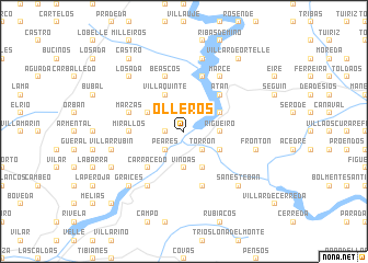 map of Olleros