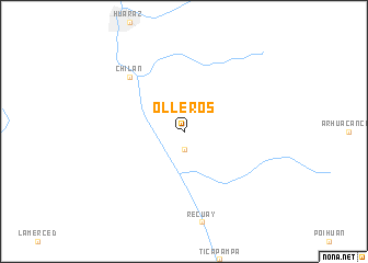 map of Olleros