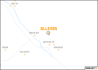 map of Olleros