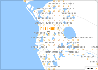 map of Ollimadu