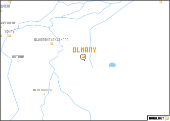 map of Olʼmany