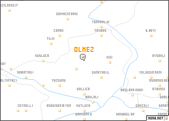 map of Ölmez