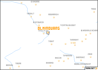 map of Olmi nʼOuarg