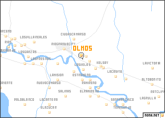 map of Olmos