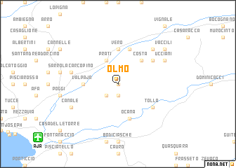 map of Olmo