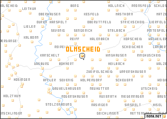 map of Olmscheid