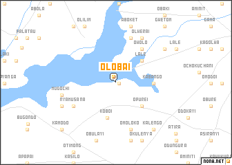 map of Olobai