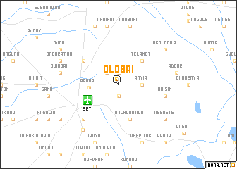 map of Olobai