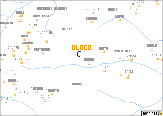 map of Oloco