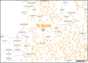 map of Olodude