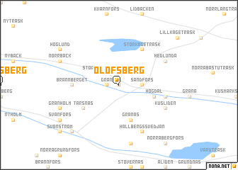 map of Olofsberg
