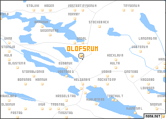 map of Olofsrum