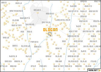 map of Ologan