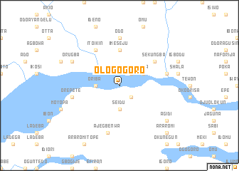 map of Ologogoro