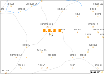 map of Ologuina