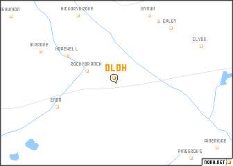 map of Oloh