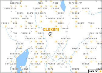 map of Olokani